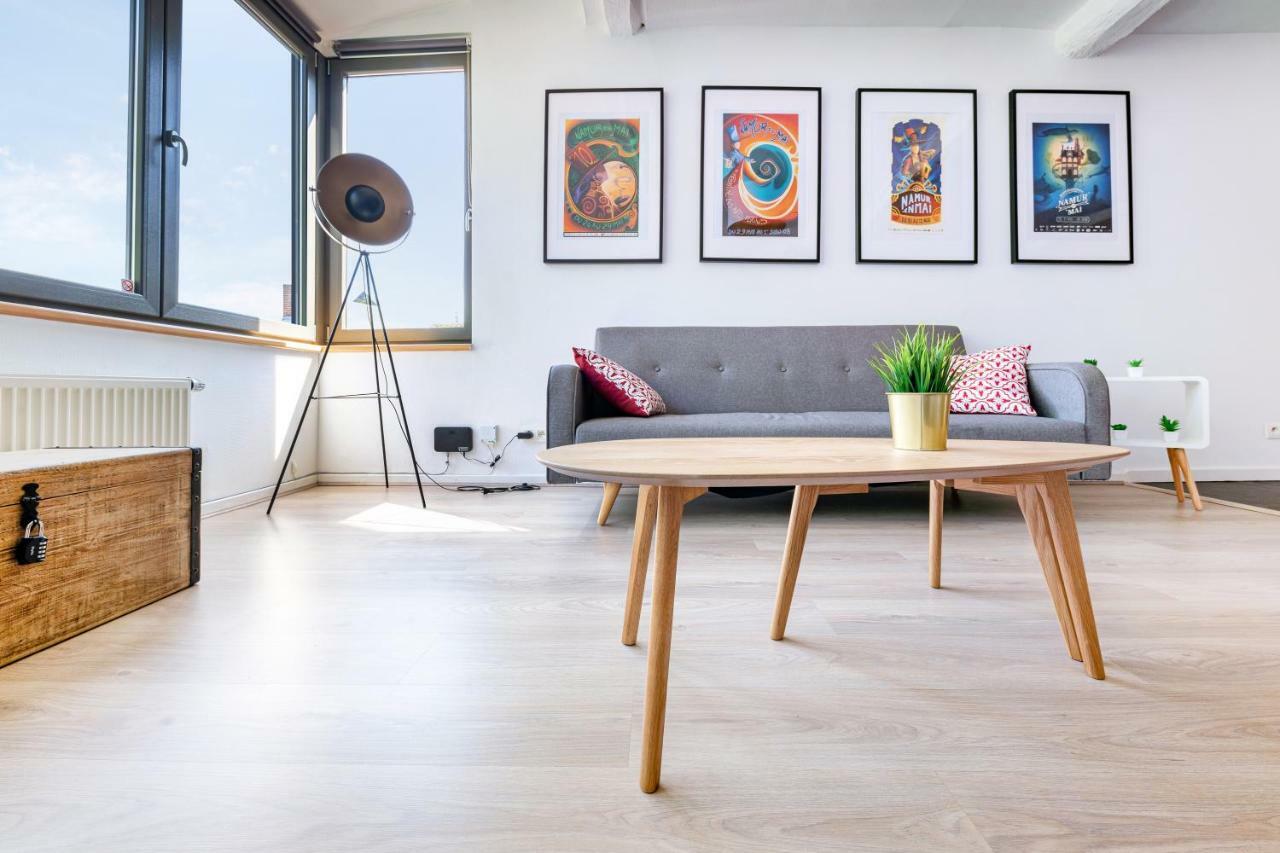 Les Cerisiers - Appartement De Standing Au Centre De Namur Exteriér fotografie